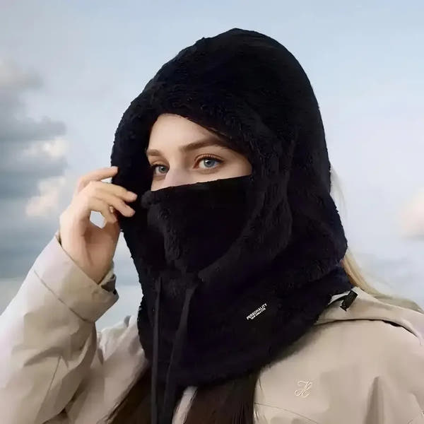 Bonnet cagoule fourré