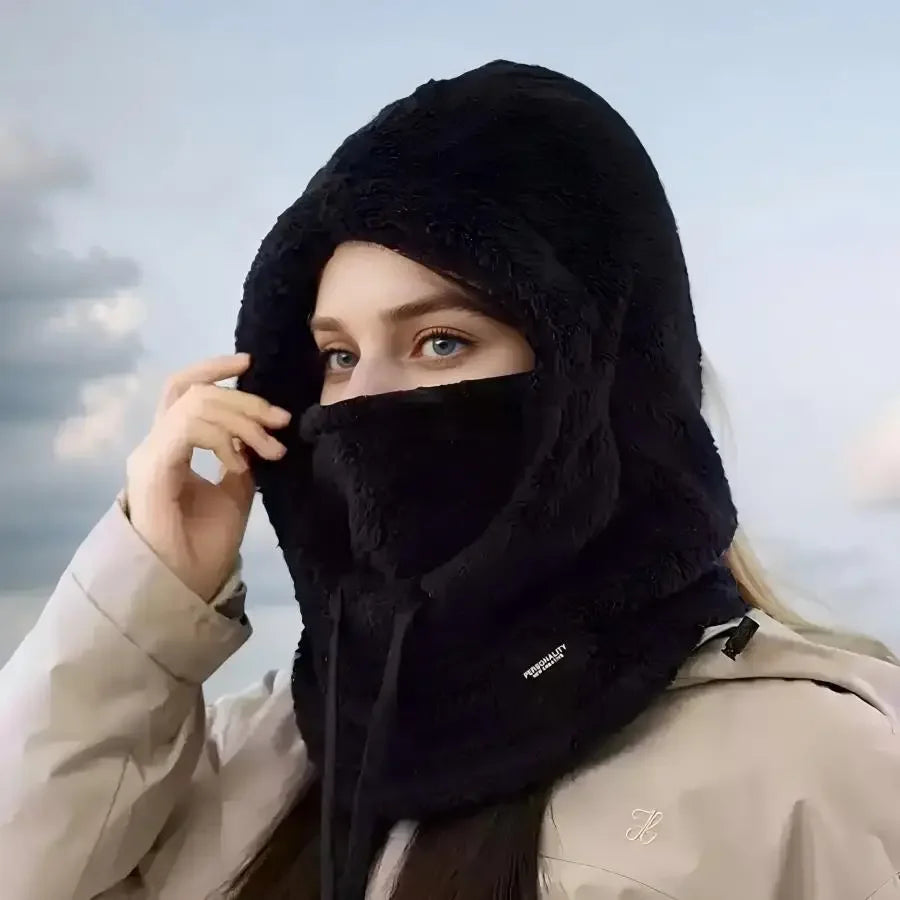 Bonnet cagoule fourré