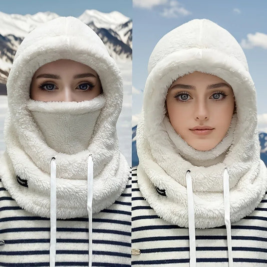 Bonnet cagoule fourré
