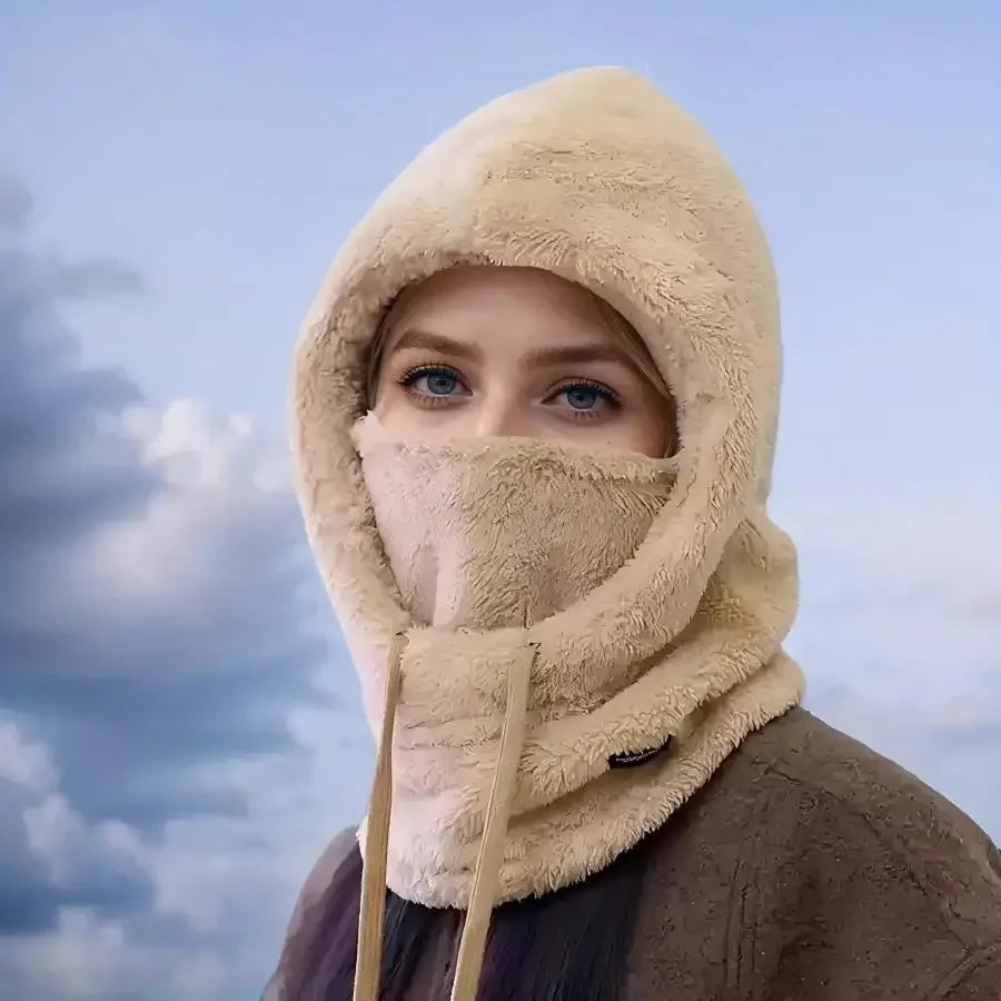 Bonnet cagoule fourré