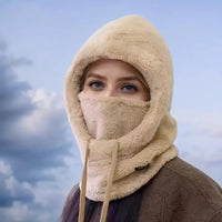 Bonnet cagoule fourré