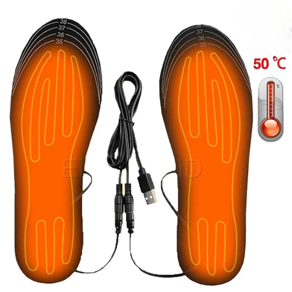 Semelles chauffantes