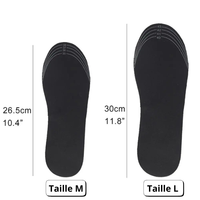 Semelles chauffantes