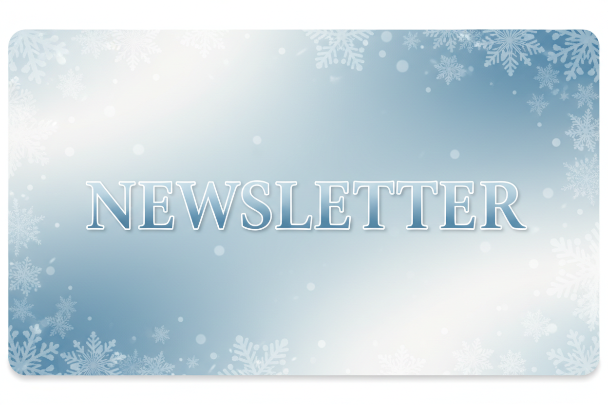 sans la petite phrase sous le mot newsletter